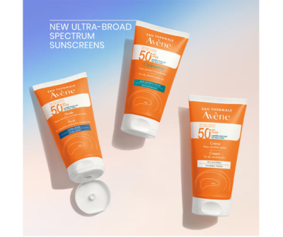 Avene Solaire Invisible Finish Cream SPF50+ Sensitive and Dry Skin, 50ml