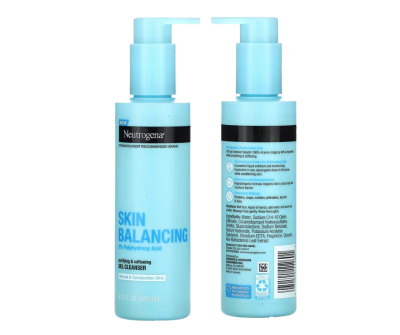Neutrogena Skin Balancing Cleanser 186 ml ครีมล้างหน้า นูโทรจีนา from USA
