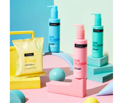 Neutrogena Skin Balancing Cleanser 186 ml ครีมล้างหน้า นูโทรจีนา from USA