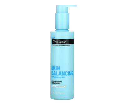 Neutrogena Skin Balancing Cleanser 186 ml ครีมล้างหน้า นูโทรจีนา from USA