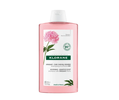 Klorane Soothing Shampoo with Organic Peony for Sensitive Scalps
