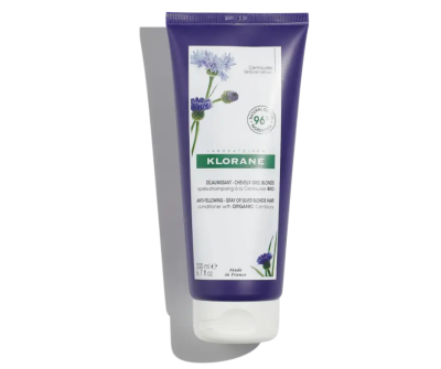 Klorane Anti-Yellowing Shampoo with Organic Centaury for White and Grey Hair