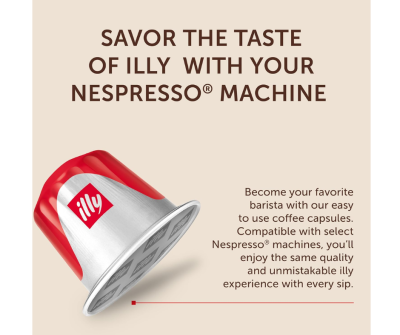 กาแฟ illy Coffee 30 Capsules Classico Espresso - Nespresso Compatible แคปซูลกาแฟ อิลลี่ Coffee Capsules จากอิตาลี