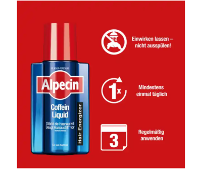 Alpecin Coffein Liquid 200 ml From Germany