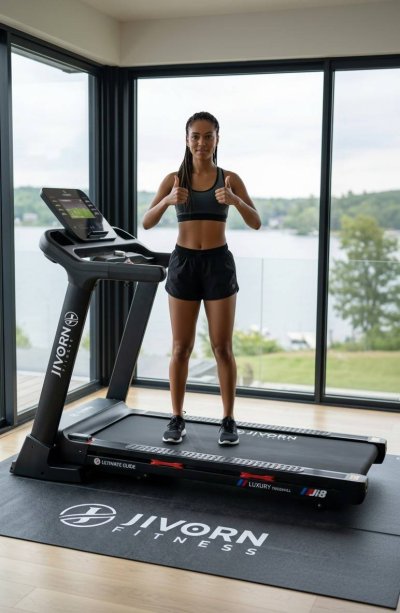 ลู่วิ่งไฟฟ้า JIVORN FITNESS JI8 หน้าจอ TFT ji8 Ji8