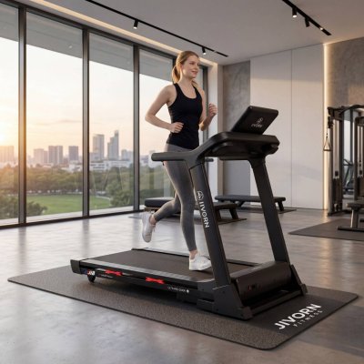 ลู่วิ่งไฟฟ้า JIVORN FITNESS JI8 หน้าจอ TFT ji8 Ji8