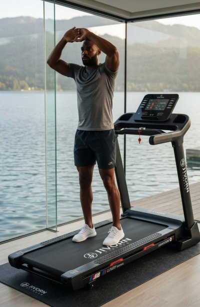 ลู่วิ่งไฟฟ้า JIVORN FITNESS JI8 หน้าจอ TFT ji8 Ji8