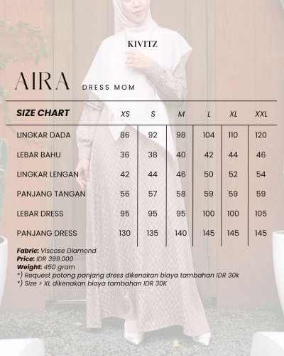 EID 1447H - AIRA DRESS (Old Rose)