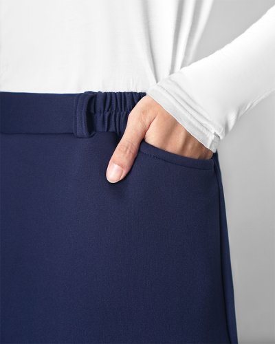 AYRES SKIRT - NAVY