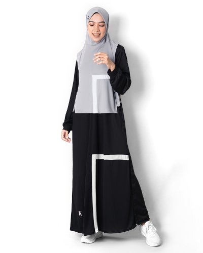 KHAULA DRESS - BLACK