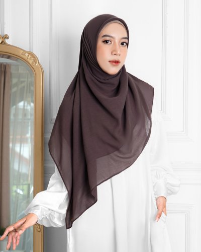 KIVITZ | VOAL SYAR'I SCARF - HIJAB JILBAB POLOS 130CM