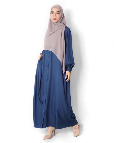 ESMA DRESS- MIDNIGHT BLUE