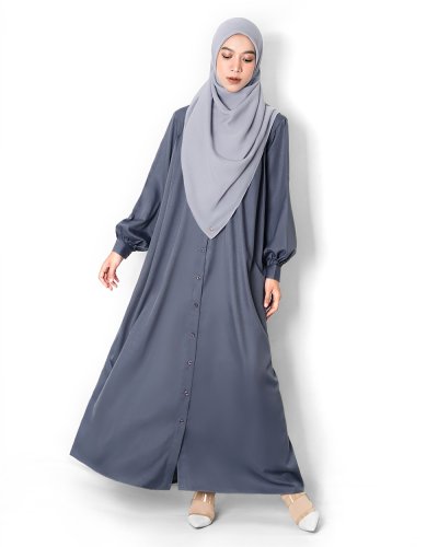 ESMA DRESS- SLATE GREY