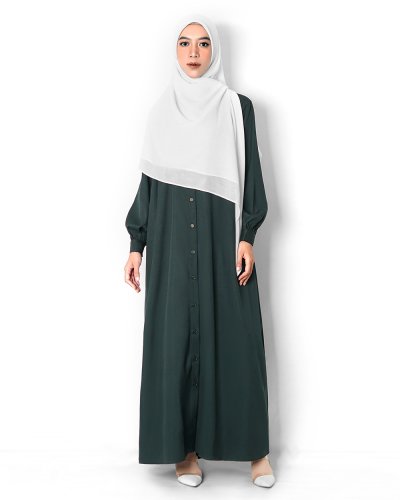 ESMA DRESS- EMERALD GREEN