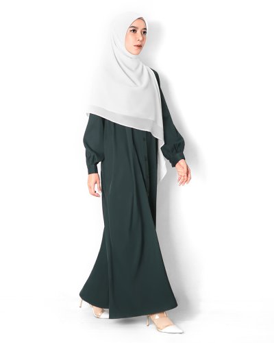 ESMA DRESS- EMERALD GREEN