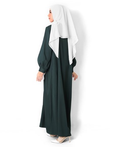 ESMA DRESS- EMERALD GREEN