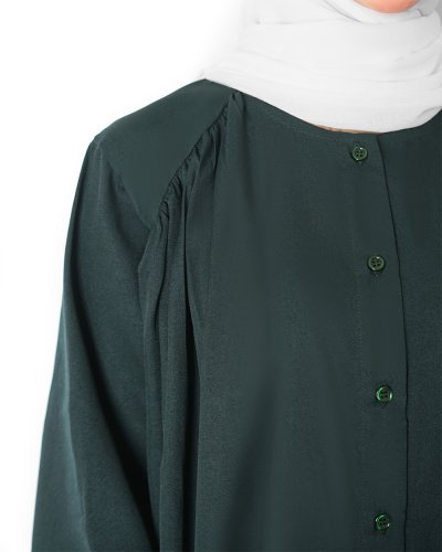 ESMA DRESS- EMERALD GREEN