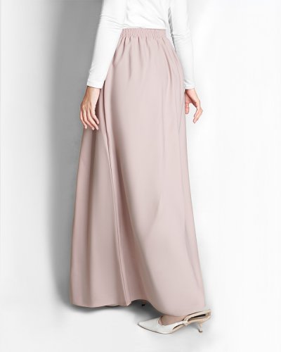 YUMNA FULL SKIRT - Beige