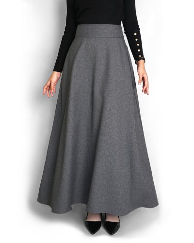 KANA SKIRT - GREY KANA SKIRT - GREY