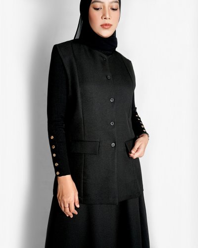 KARA VEST - BLACK