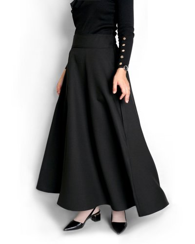 KANA SKIRT - BLACK KANA SKIRT - BLACK
