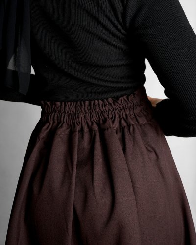 KANA SKIRT - BROWN