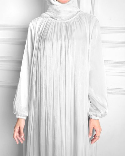 SAFEEYA DRESS ONLY - BROKEN WHITE SAFEEYA DRESS ONLY - BROKEN WHITE
