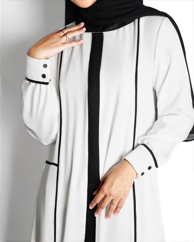 DAYYAN DRESS - Broken White