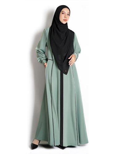 DAYYAN DRESS - Sage Green