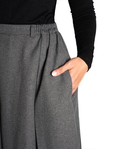 LOUISA VEST & LANA SKIRT SET - Grey