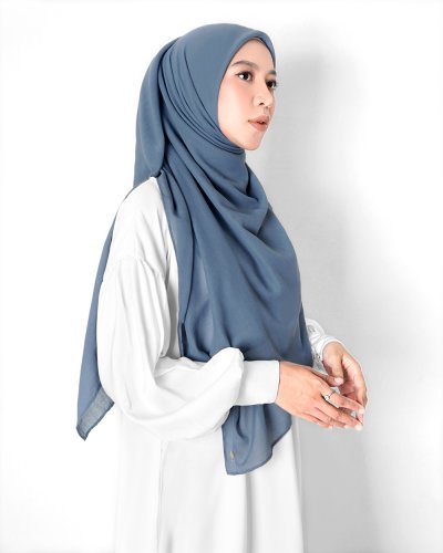 KIVITZ | VOAL SYAR'I SCARF - HIJAB JILBAB POLOS 130CM