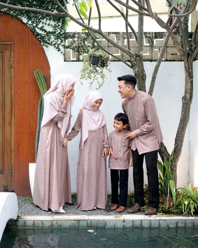 EID 1447H - AIRA SHIRT DAD (Old Rose)