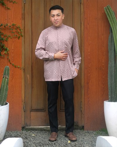 EID 1447H - AIRA SHIRT DAD (Old Rose)