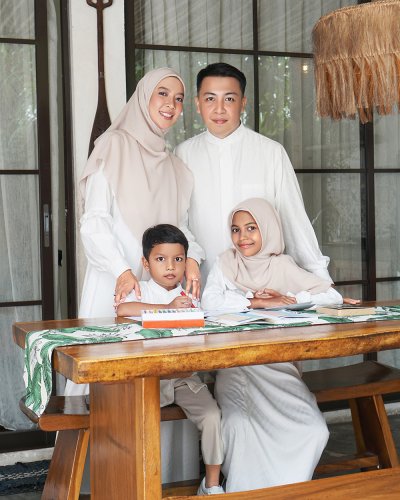 EID 1447H - AIRA SHIRT DAD (Soft White)