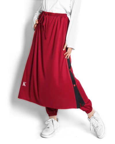 K Sport KHARANI SKIRT PANTS - RED