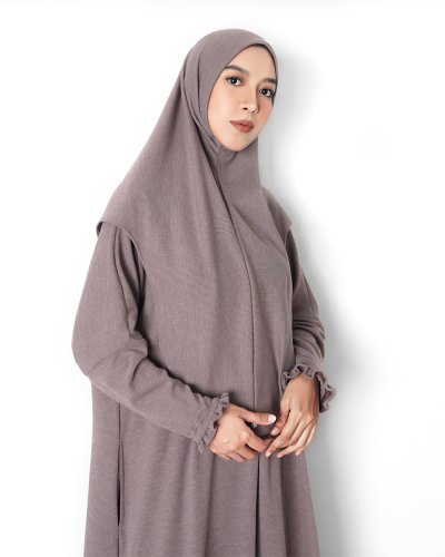 UZMA KNIT SET - MAUVE