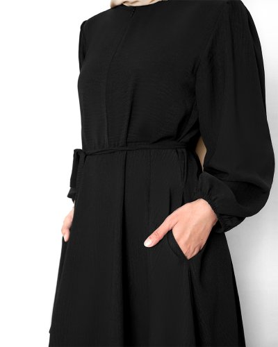 SADA DRESS (BLACK)