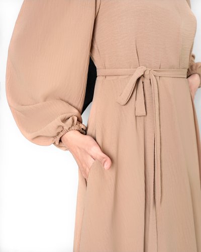 SADA DRESS (BEIGE)