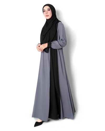 PASHA DRESS (BLUE GREY) PASHA DRESS (BLUE GREY)