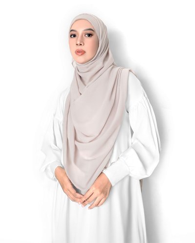 KIVITZ | VOAL SYAR'I SCARF - HIJAB JILBAB POLOS 130CM