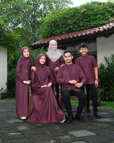 EID SERIES - MUGHALI SHIRT DAD (Burgundy)