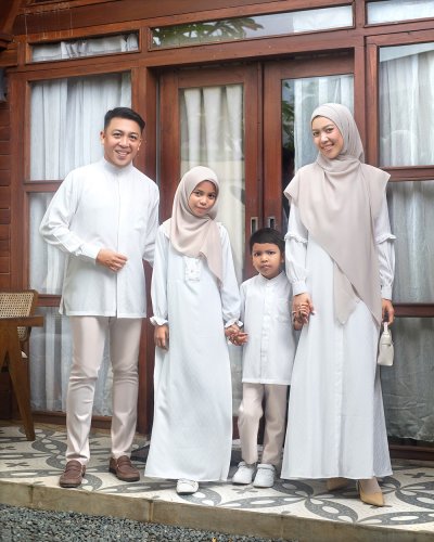 EID 1447H - AIRA SHIRT DAD (Soft White)