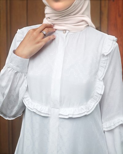 EID 1447H - AIRA DRESS (Soft White)