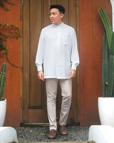 EID 1447H - AIRA SHIRT DAD (Soft White)