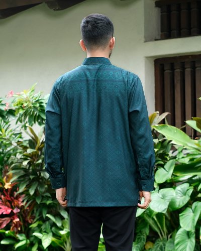 EID SERIES - MUGHALI SHIRT DAD (Emerald Green)