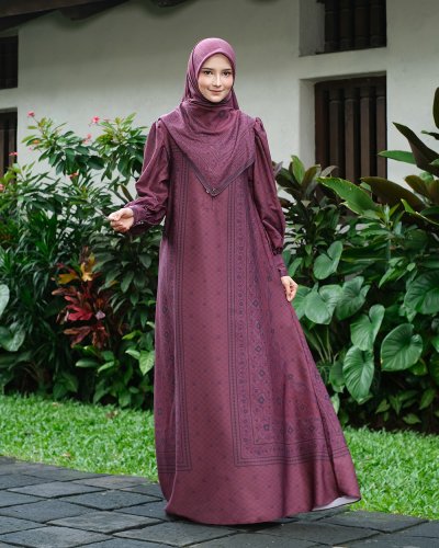 EID SERIES - MUGHALI DRESS (Burgundy) EID SERIES - MUGHALI DRESS (Burgundy)