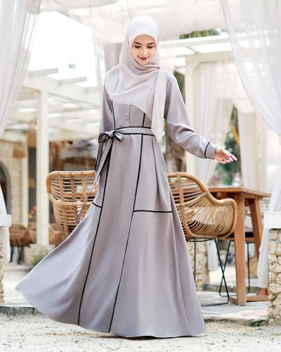 GUZEL DRESS - GREY