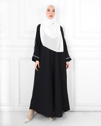 FEZIYA ABAYA - BLACK