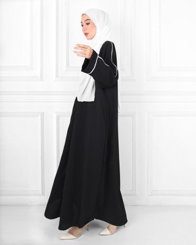 FEZIYA ABAYA - BLACK