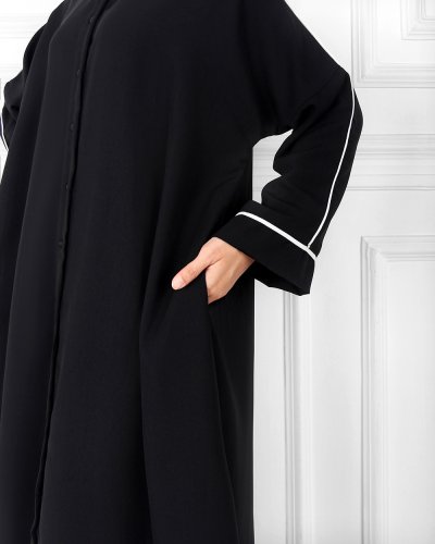 FEZIYA ABAYA - BLACK